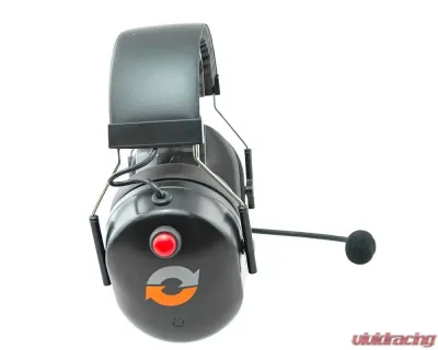 RaceCom Over the Head Single Radio Headset - R HS OVRHD2W